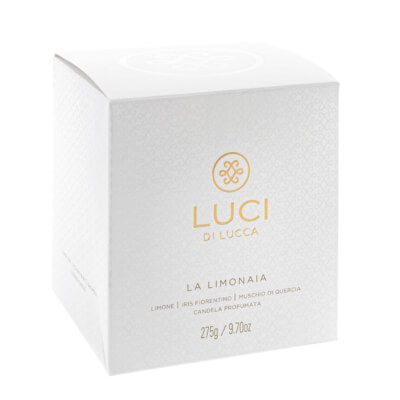 La Limonaia candela profumato fatto a mano Confezione 275g