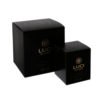 Luci di Lucca - Luxury Scented Candle Box 275g + Box 55g - Nobile